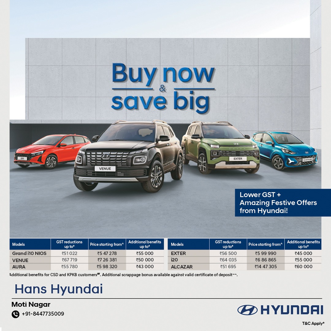 Your Dream Hyundai Car & Save Big Offers