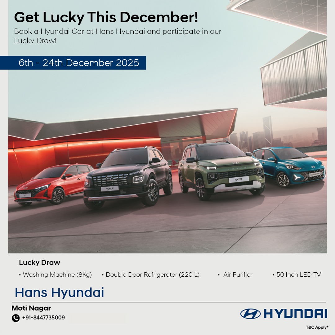 Get Lucky This December! Offers