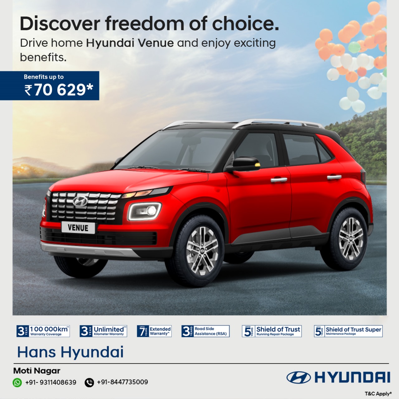 Hyundai Venue Offers