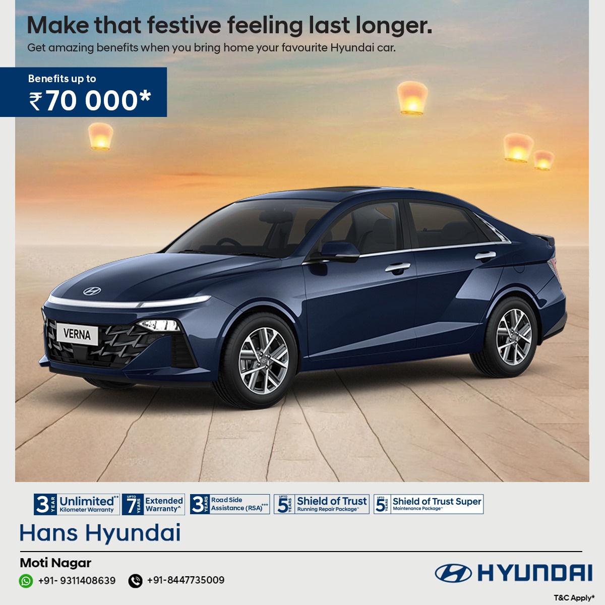 Hyundai Verna Offers