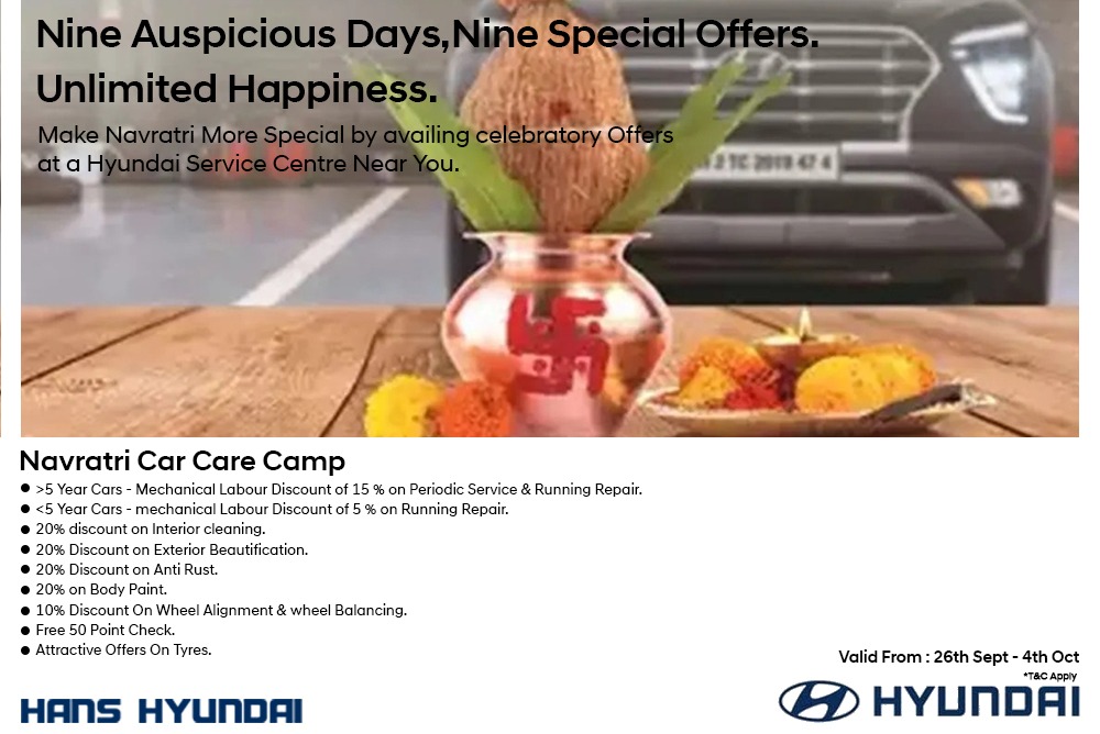 Hyundai Service Offer Car Offers