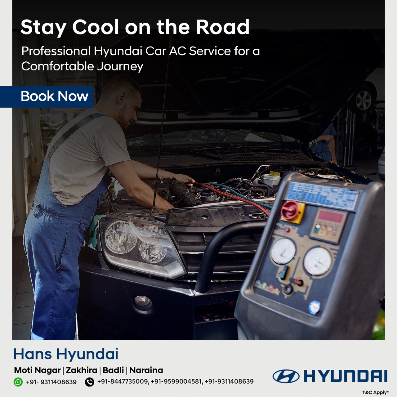 Hyundai Car AC Service Car Offers