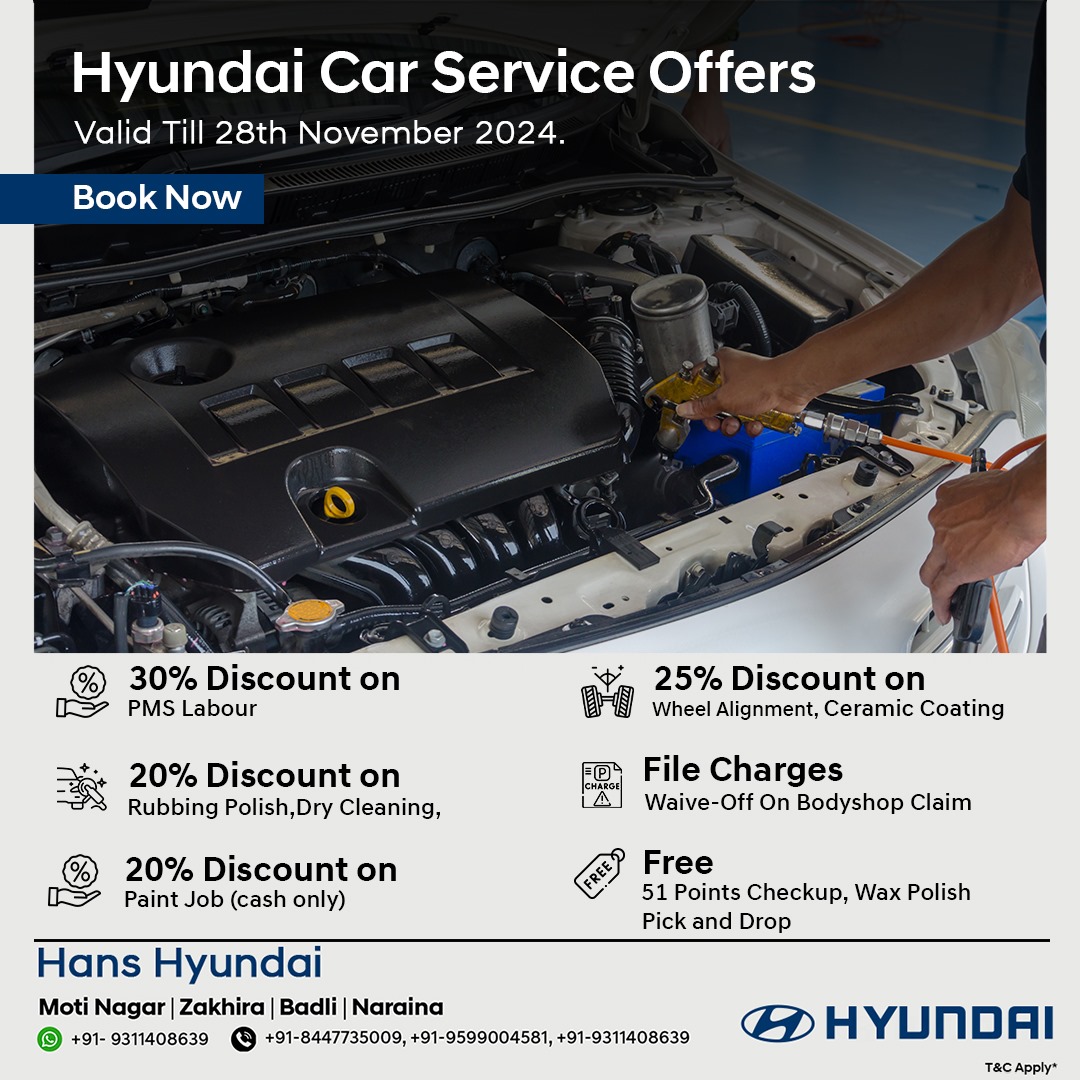 Hyundai Car Service Offer Car Offers