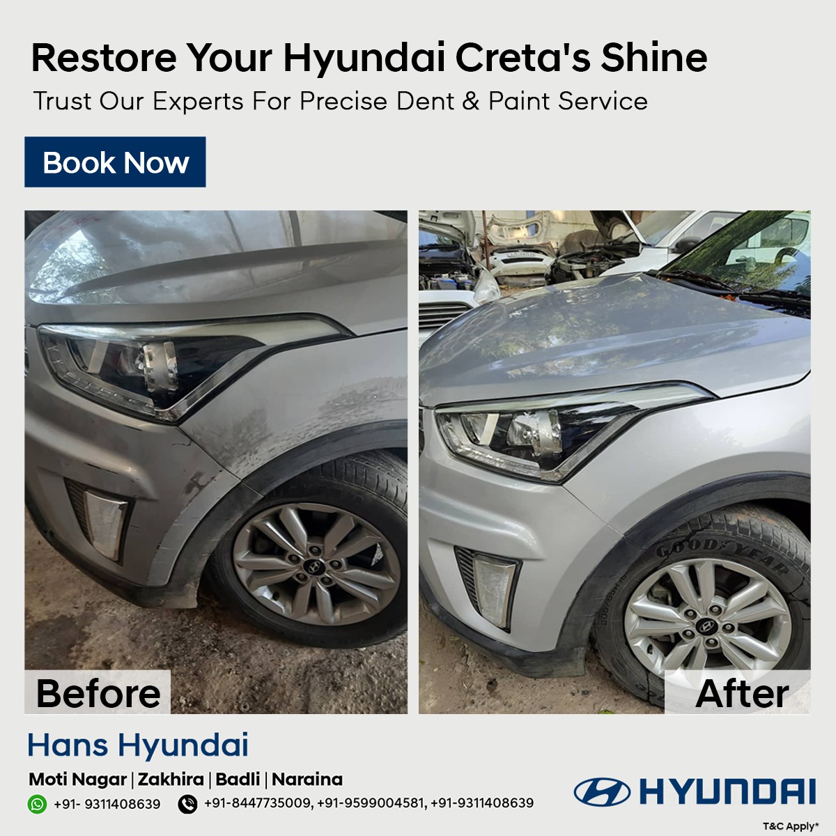 Hyundai Creta Car Shine Car Offers