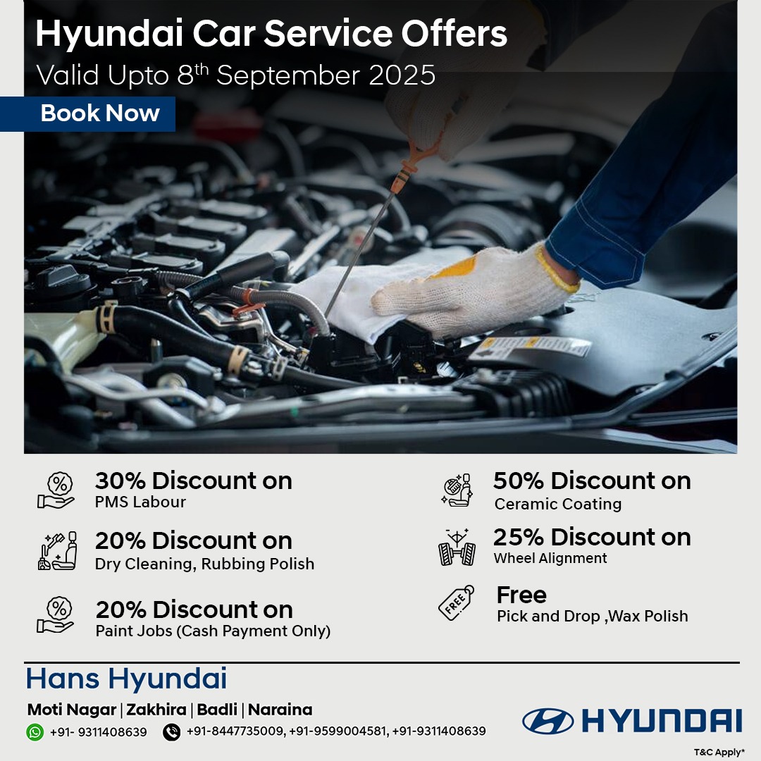 Hyundai Car Service Offers Offers