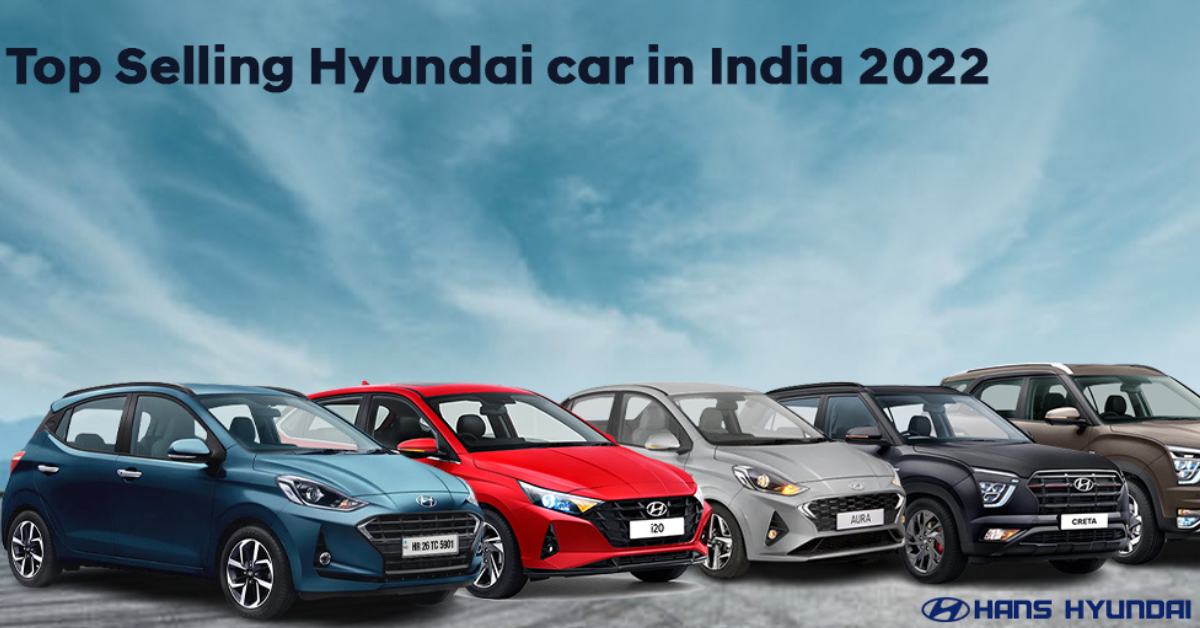 Hyundai top selling car in India 2022