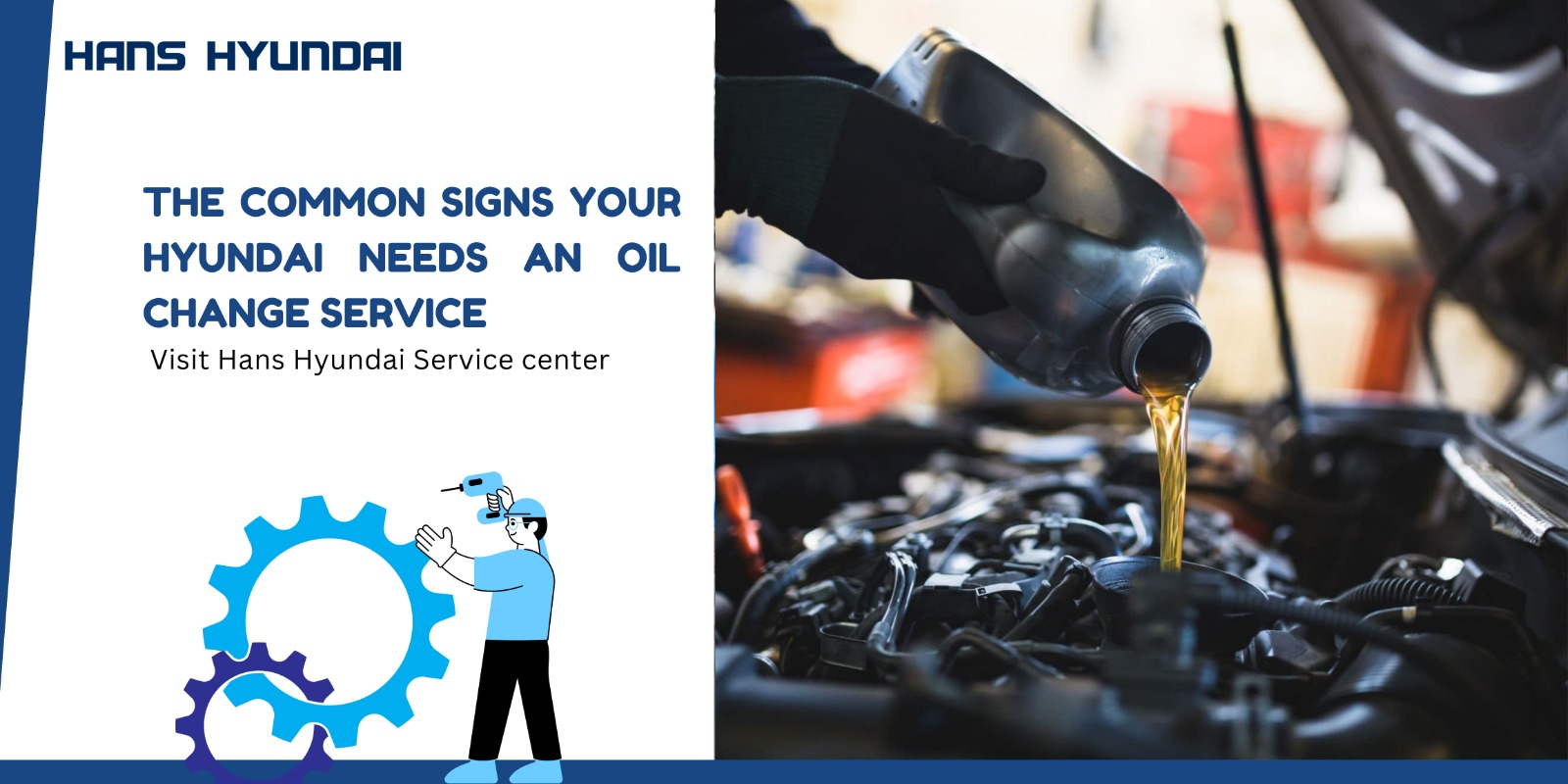 Oil change service