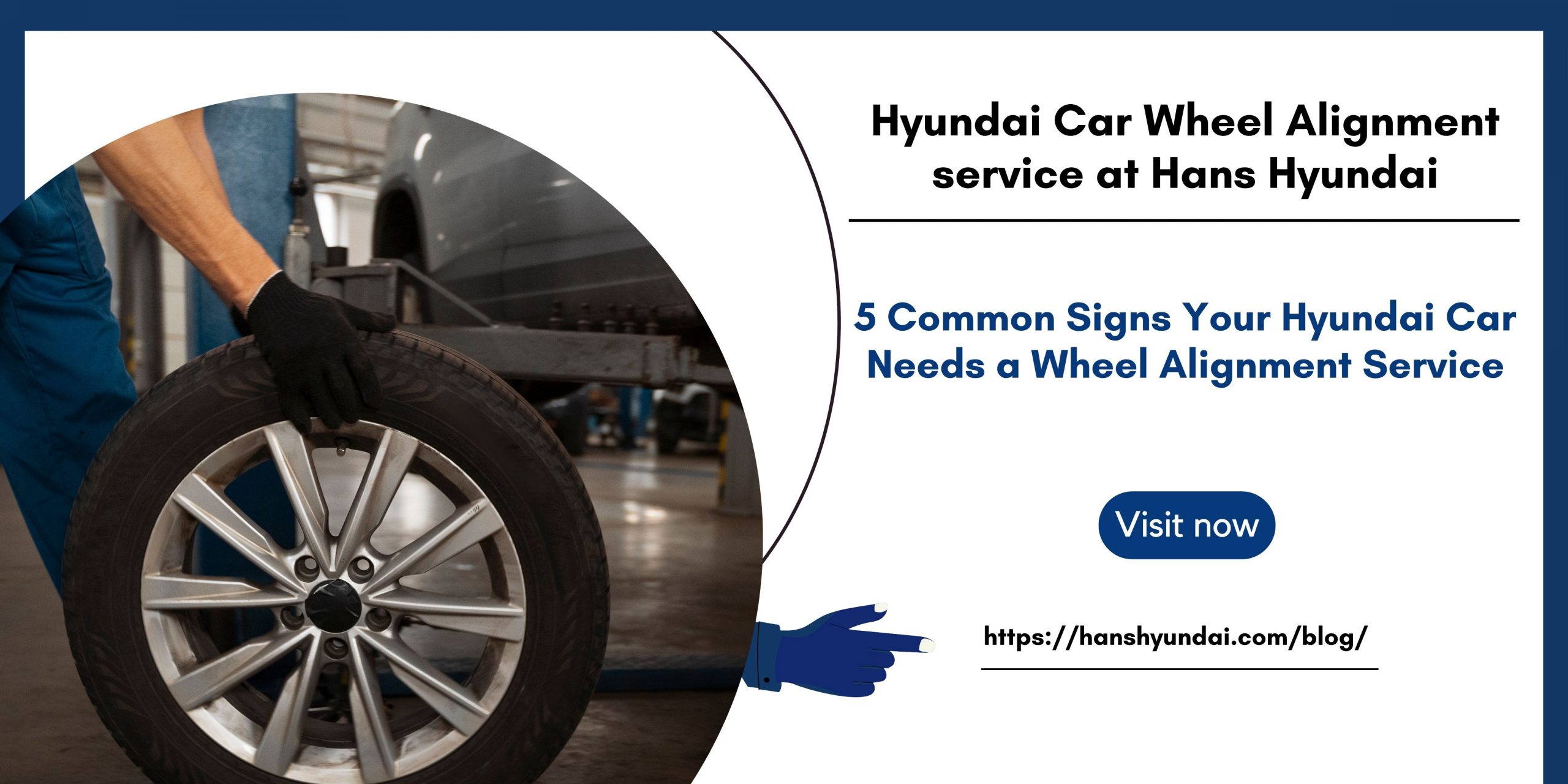 Hyundai car wheel alignment service