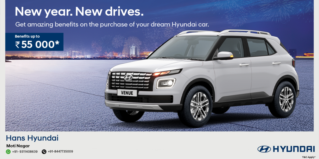 Hyundai Venue car offer - hans hyundai