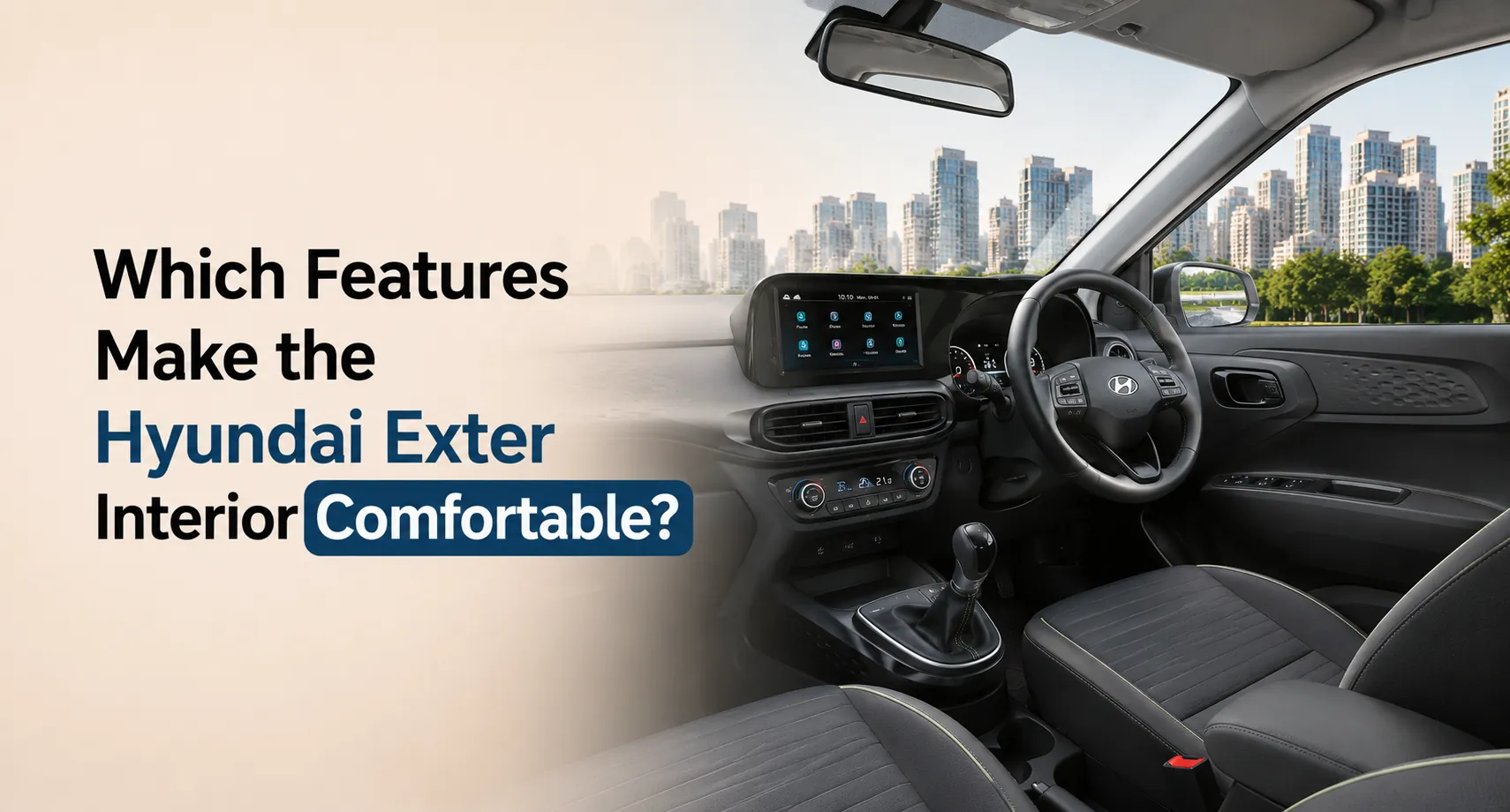 Hyundai Exter Interior