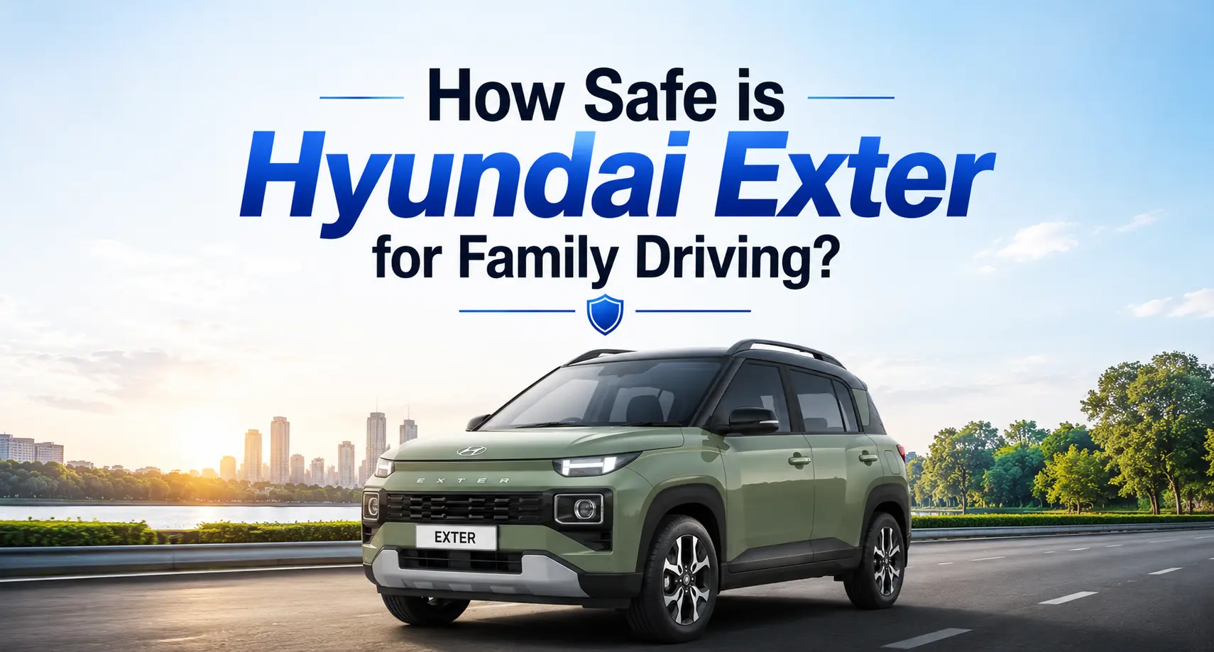 hyundai exter family driving