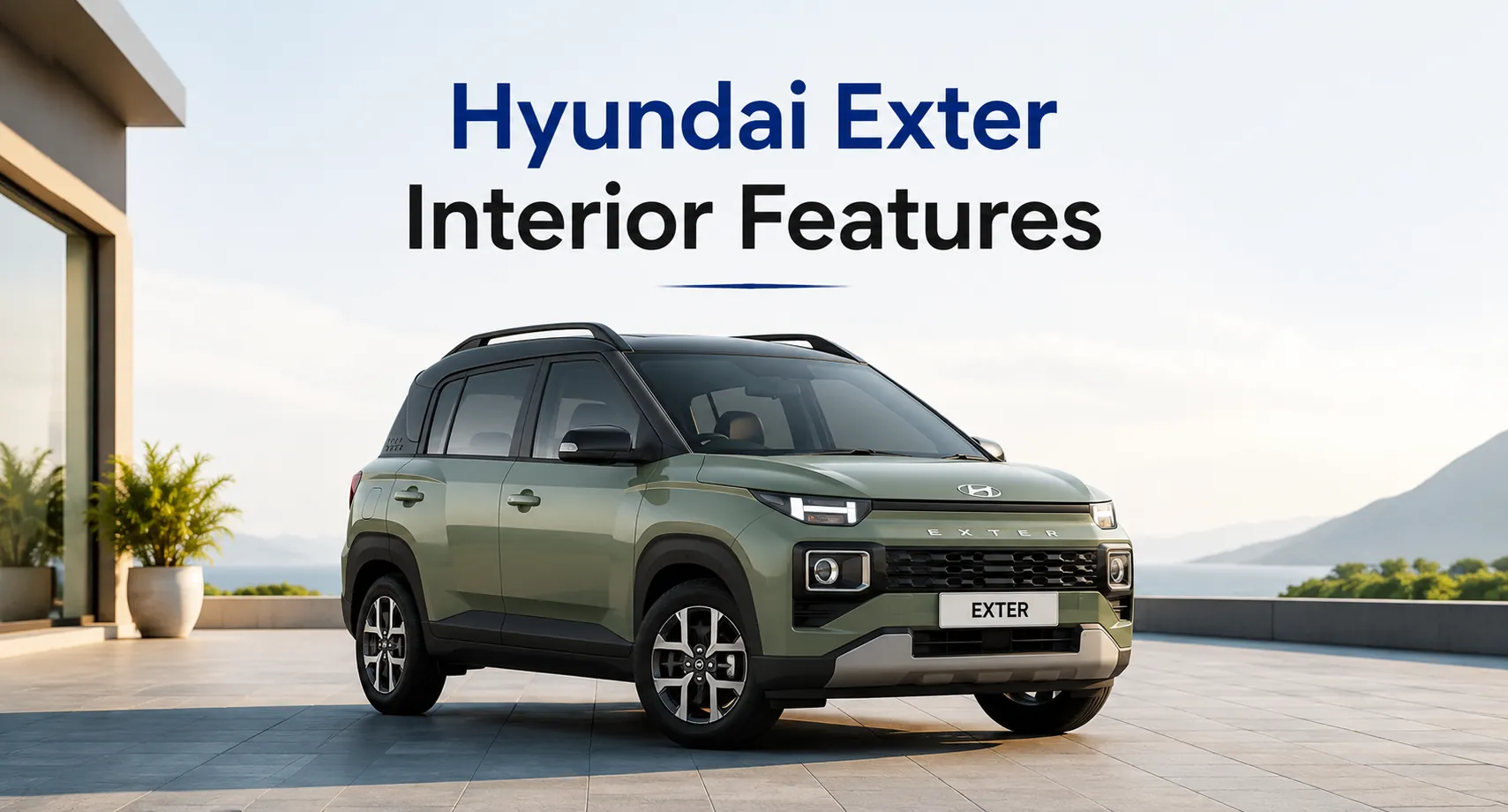 hyundai exter interior features