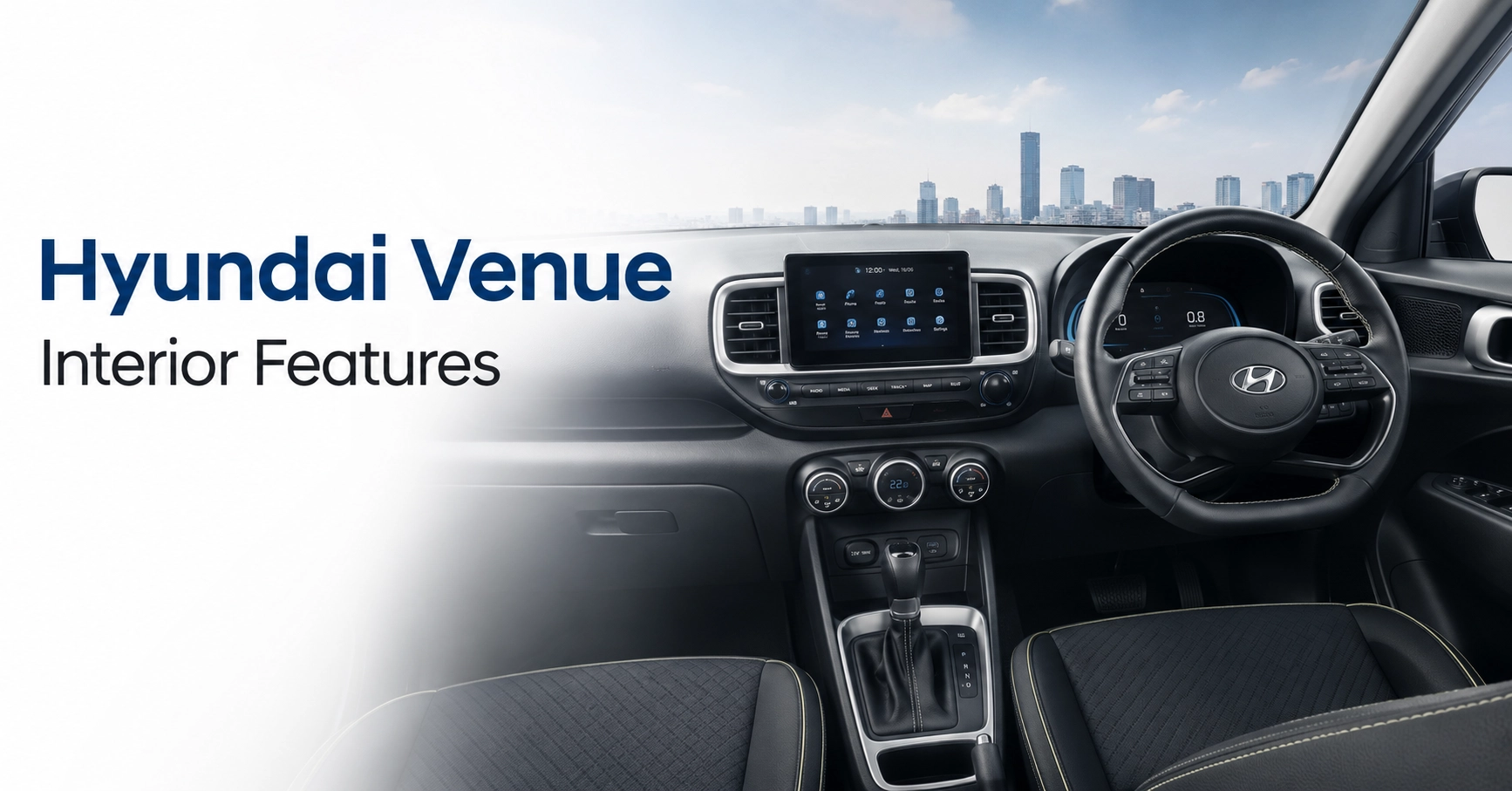 Hyundai Venue Interior features