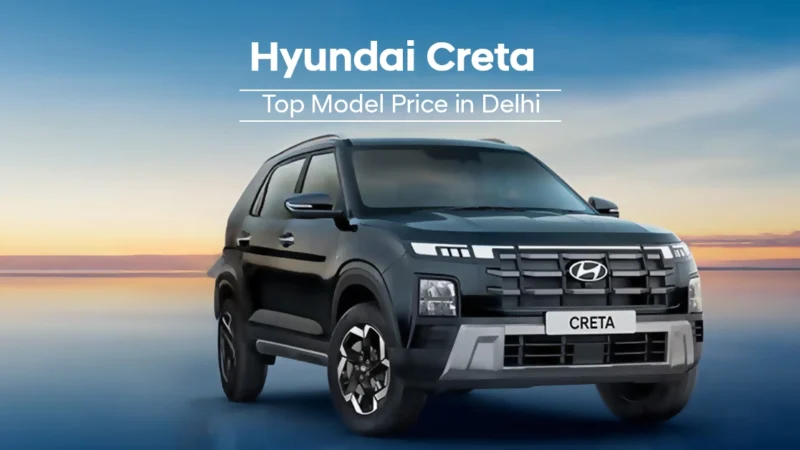 Hyundai Creta top model price in delhi
