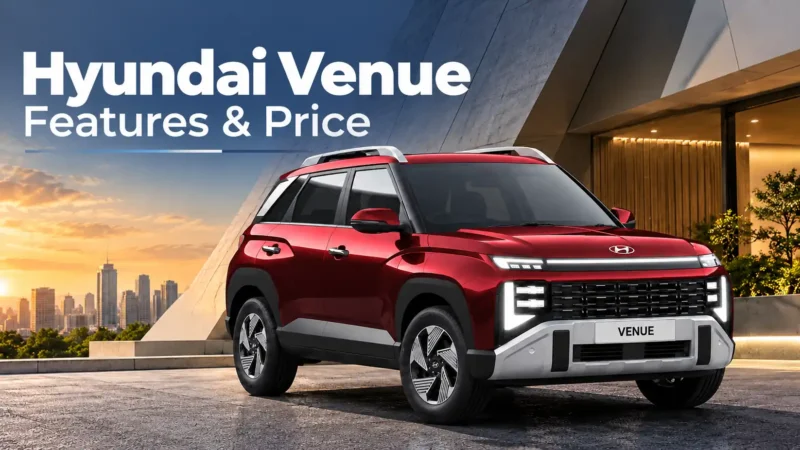 Hyundai Venue Features and Price